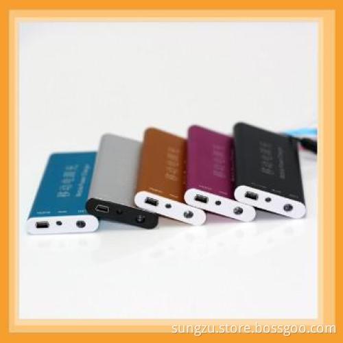 Emergency travel battery power bank charger with 1 led torch